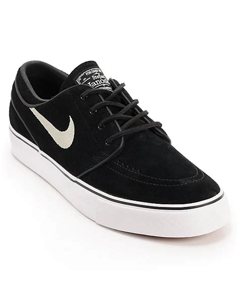 Nike stefan janoski suede black